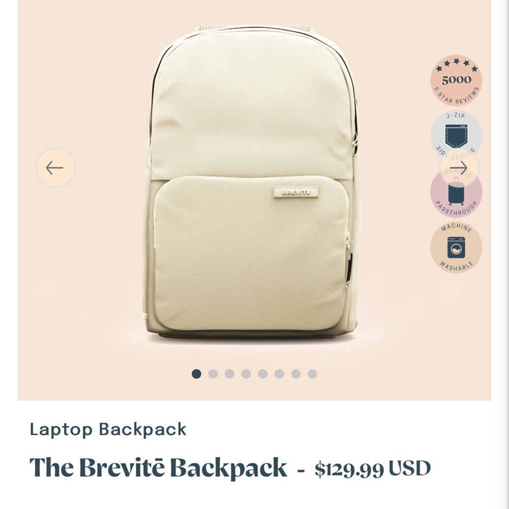 NWOT Brevite Backpack